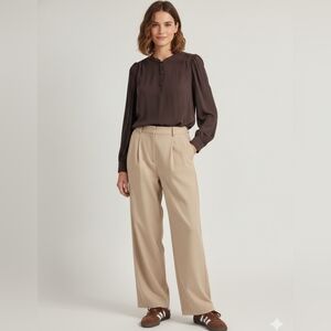 Wilfred - Viscose Blend Brown Blouse